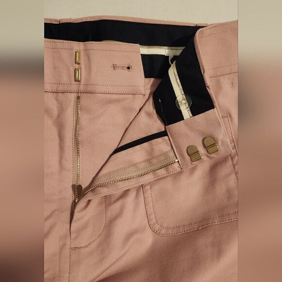 The Script Chiara Wide Leg High Rise Pants in Rose Size 8 - Picture 7 of 13